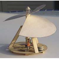 Leonardo da Vinci's helicopter