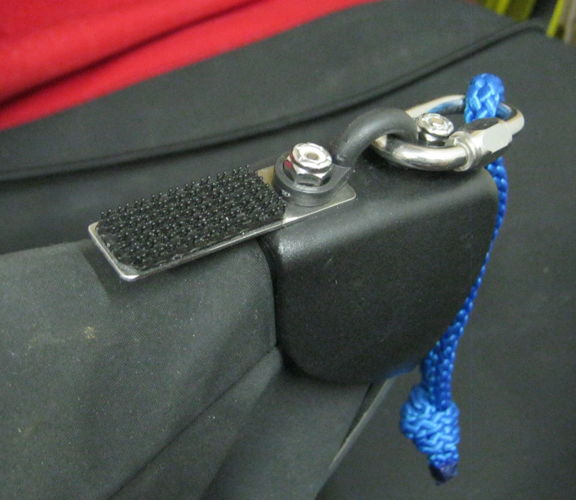 bow plate with Velcro