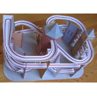 Lutz's Web Site: Paper Model Roller Coaster