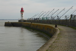 The western jetty of the avant port