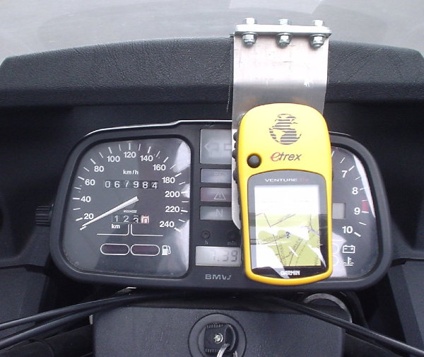 GPS am Motorrad